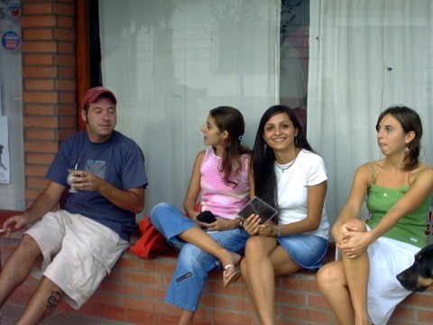 Mis amigotes: Nico, Anala, Anita, Beln